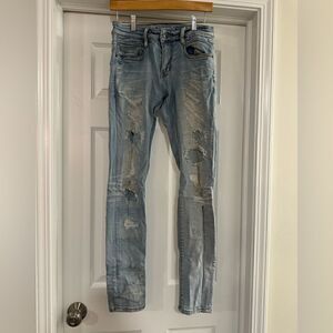 Crysp Distressed denim jeans size 28